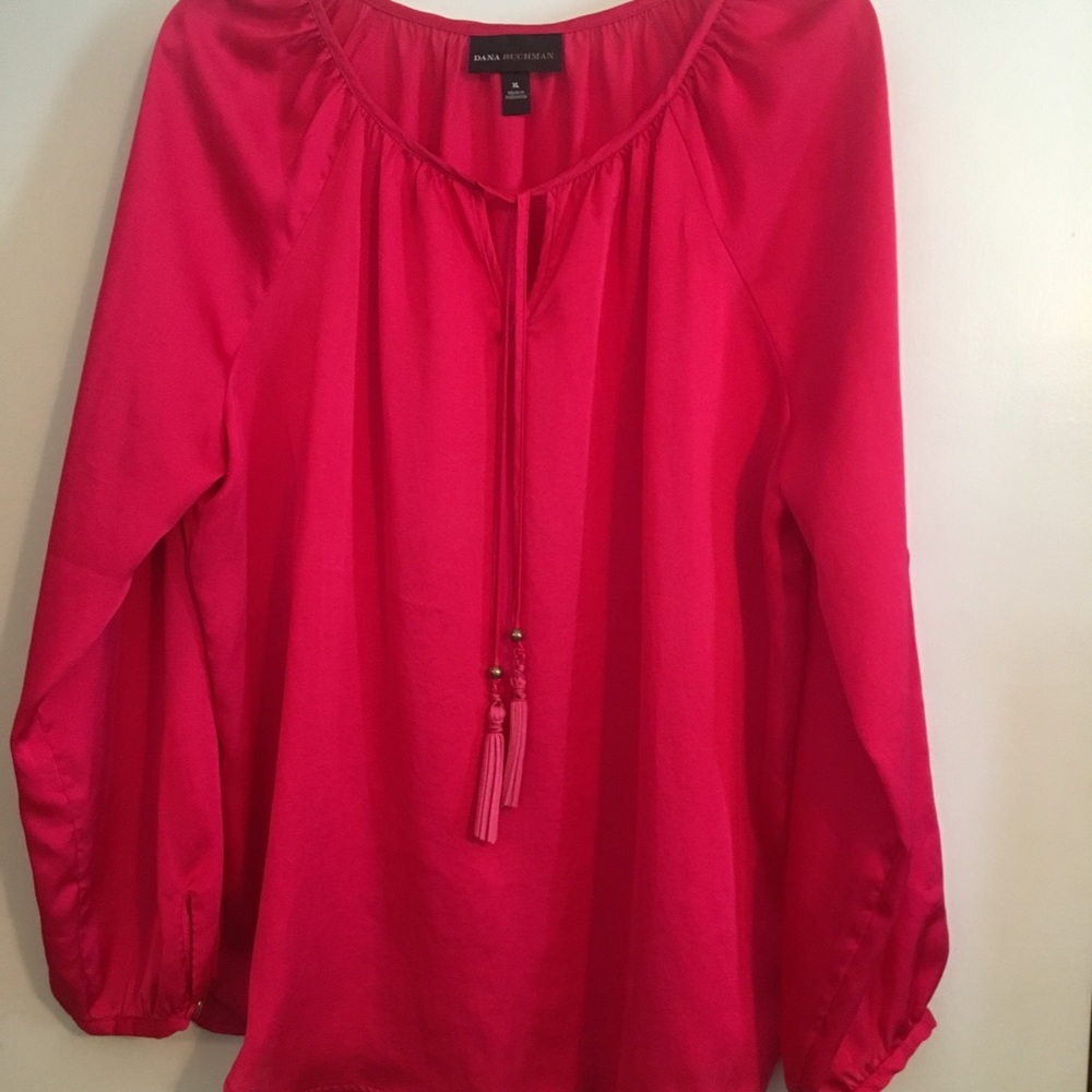 Dana Buchman pink blouse.